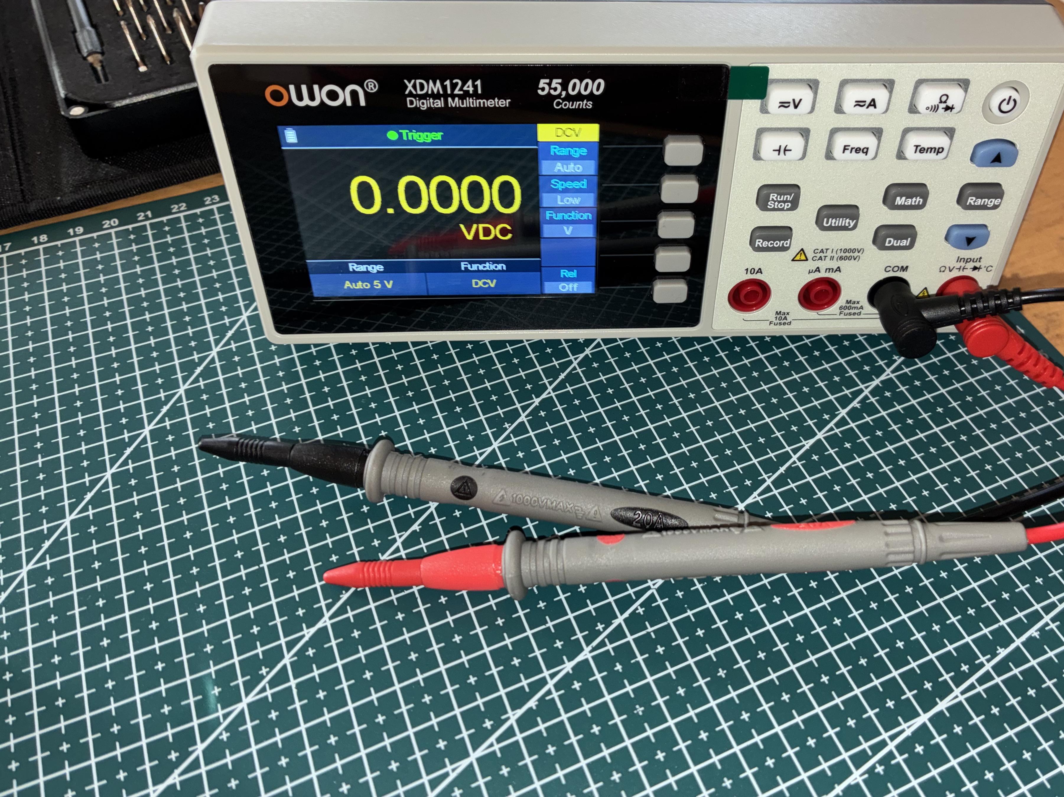 15,77 V statt der erwarteten ca. 20 V