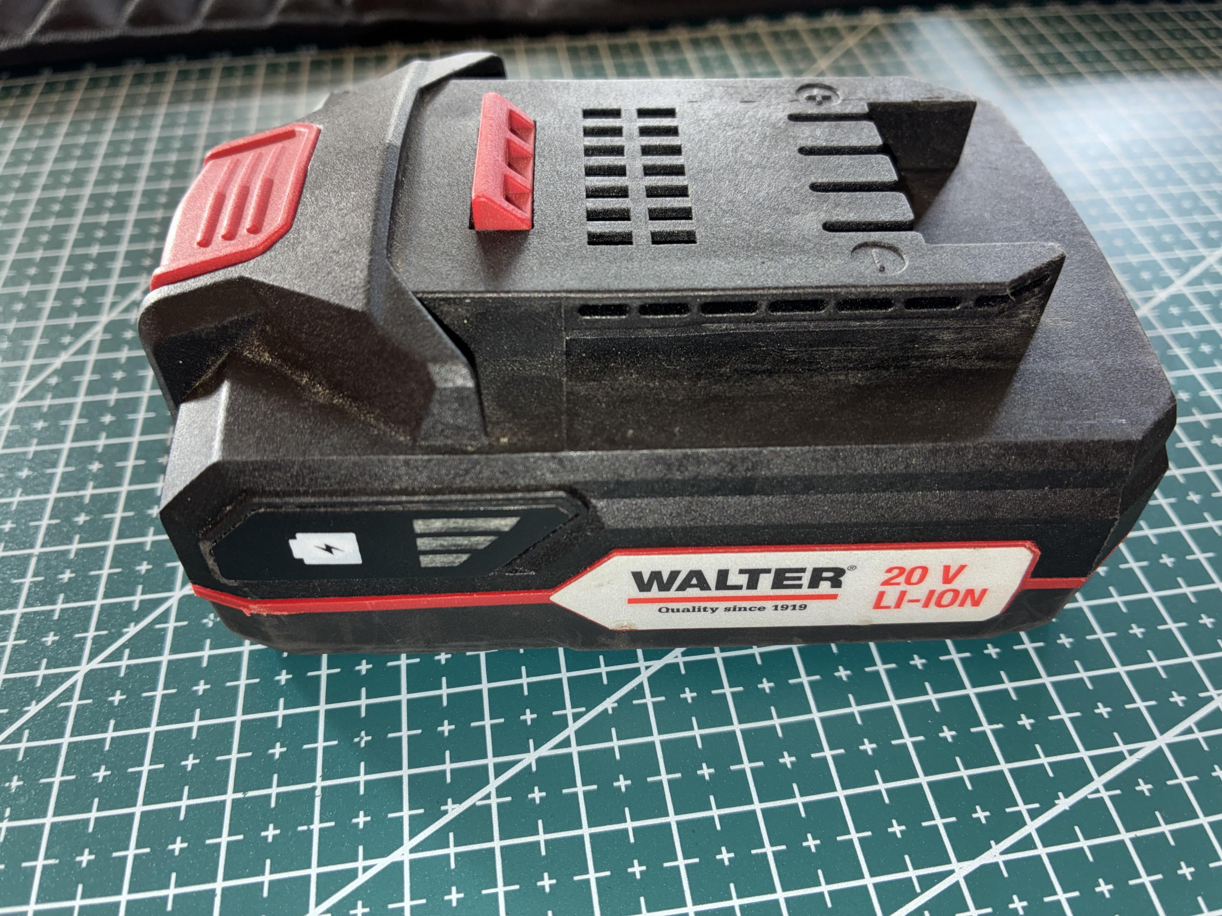 The battery from the outside – still looks perfectly fine